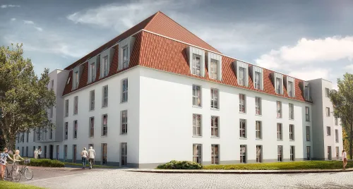 Seniorenhaus am Stadtpark - Aschersleben (Unverb. Illustration)