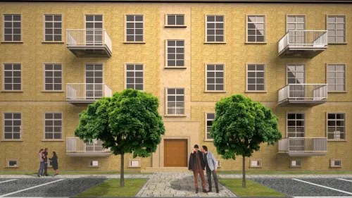 Alte Kaserne - Bitburg (Unverb. Illustration)