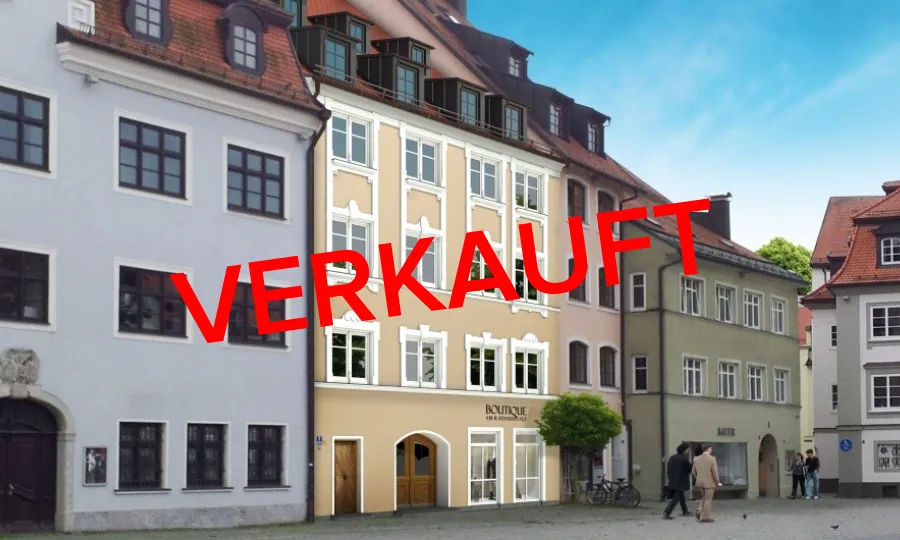 Denkmal am Rathausplatz - Kempten (Unverb. Illustration)