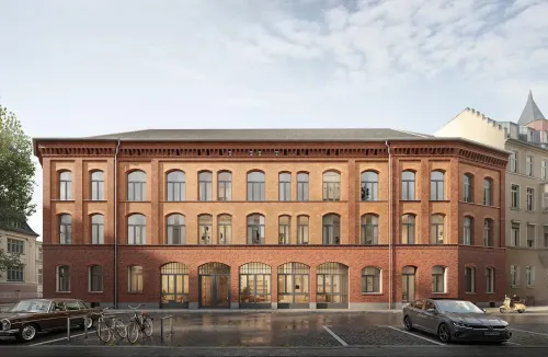 Kaiserliche Feuerwache - Halle (Unverb. Illustration)