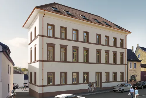 Altes Schulhaus - Kindenheim (Pfalz) (Unverb. Illustration)