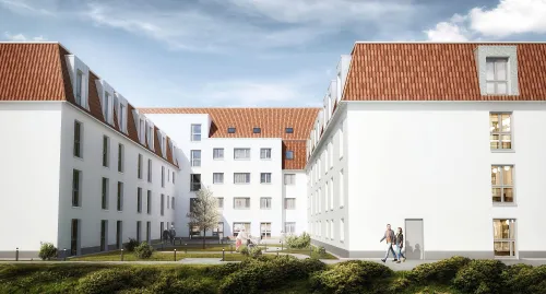 Seniorenhaus am Stadtpark - Aschersleben (Unverb. Illustration)