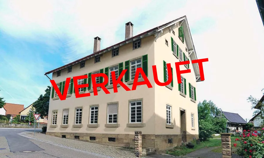 Repräsentatives Wohnhaus - Ludwigsburg (Unverb. Illustration)