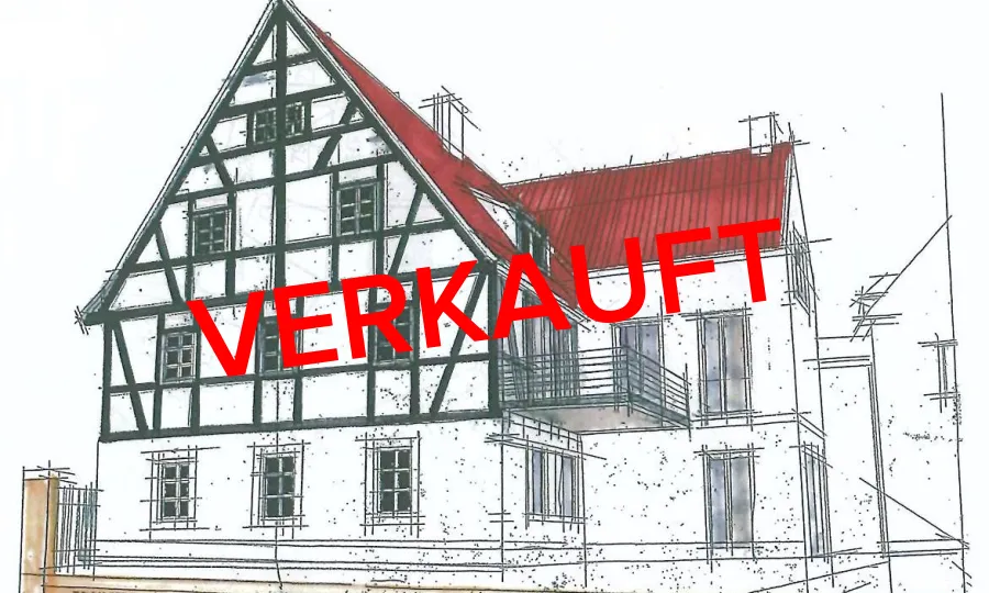 Altstrehlener Bauernhaus - Dresden (Unverb. Illustration)