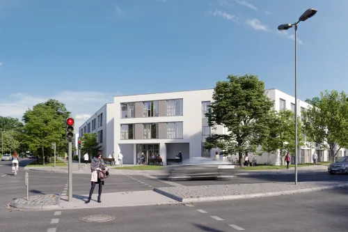 Seniorenzentrum Bergheimer Straße - Duisburg (Unverb. Illustration)