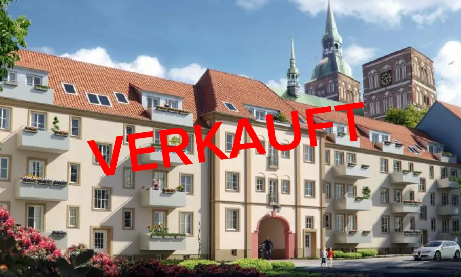 Historische Altstadt - Stralsund (Unverb. Illustration)
