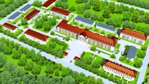Wohnpark Karlshorst - Berlin (Unverb. Illustration)