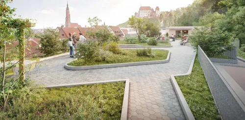 Kupfereck - Landshut (Unverb. Illustration)