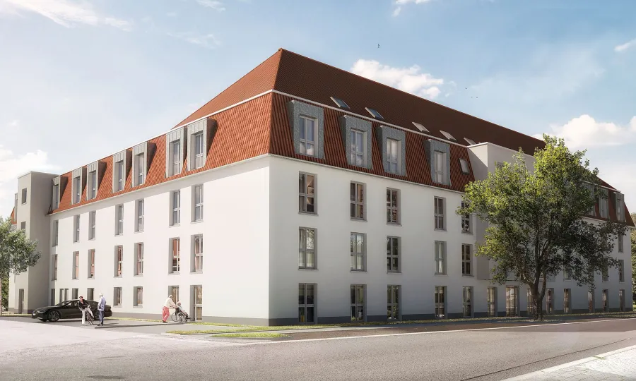 Seniorenhaus am Stadtpark - Aschersleben (Unverb. Illustration)