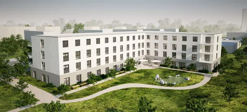 Seniorenresidenz „Im Bürgerpark“ - Salzgitter (Unverb. Illustration)
