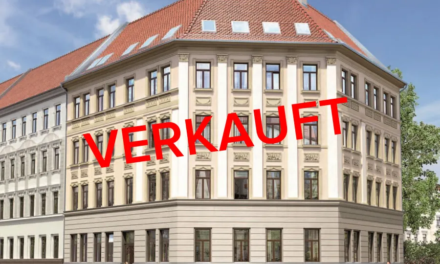 Gründerzeithaus am Park - Leipzig (Unverb. Illustration)