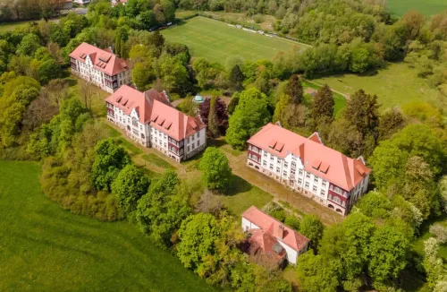 Schloss Lenoir - Verwalterhaus - Hessisch Lichtenau (Unverb. Illustration)