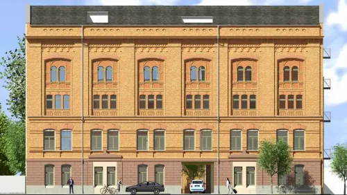 Wohnen im Fabrikloft - Merseburg (Unverb. Illustration)