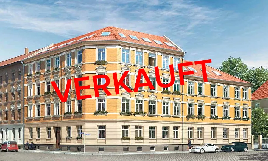 Gründerzeithaus Leutzsch - Leipzig (Unverb. Illustration)