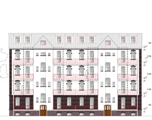 Ostheimstraße - Leipzig (Unverb. Illustration)