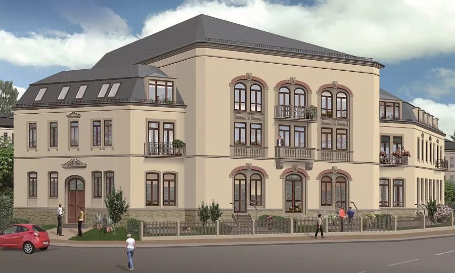 Kleinlugaer Straße - Dresden (Unverb. Illustration)