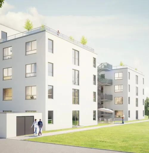 Seniorenwohnheim Leimen - Heidelberg (Unverb. Illustration)