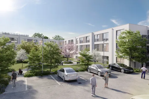 Seniorenzentrum Bergheimer Straße - Duisburg (Unverb. Illustration)