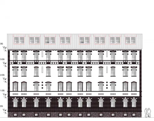 Ostheimstraße - Leipzig (Unverb. Illustration)
